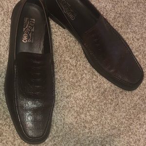 Salvatore Ferragamo Men’s Loafers (Dark Brown)